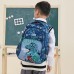 Рюкзак школьный для мальчика Динозавр с ортопедической спинкой 41 см 1–5 класс Синий (8656663) Рюкзак школьный для мальчика Динозавр с ортопедической спинкой 41 см 1–5 класс Синий (8656663)