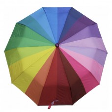 Зонт женский полуавтомат Mario Umbrella Радуга mp0618 10 спиц антиветер складной Радужный Зонт женский полуавтомат Mario Umbrella Радуга mp0618 10 спиц антиветер складной Радужный
